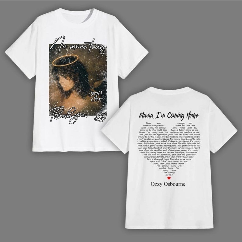 No More Tour 2 Sided T-Shirt